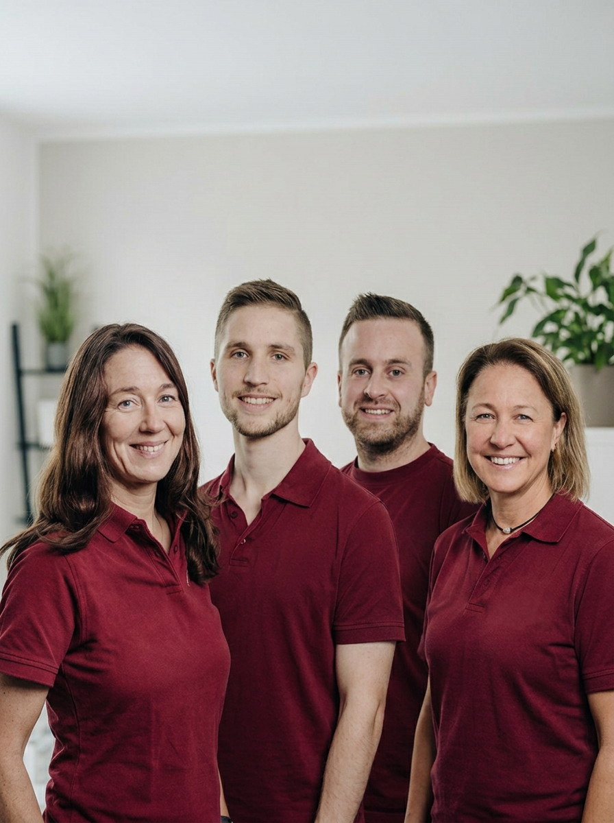 Das Team von MYNEOphysio Limeshain
